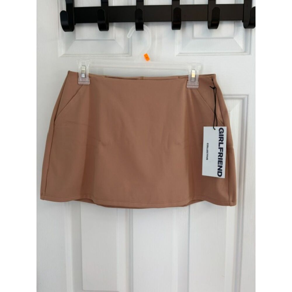 NWT Girlfriend Collective Mini Skort Skirt Built in Shorts Size Large